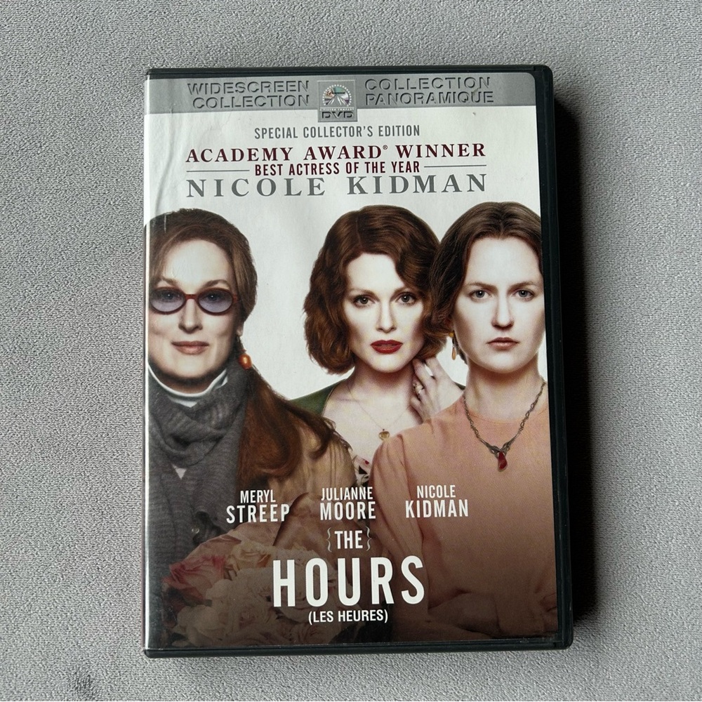 3 for $15 ~ The Hours ~ Meryl Streep Julianne Moore Nicole Kidman ~ DVD